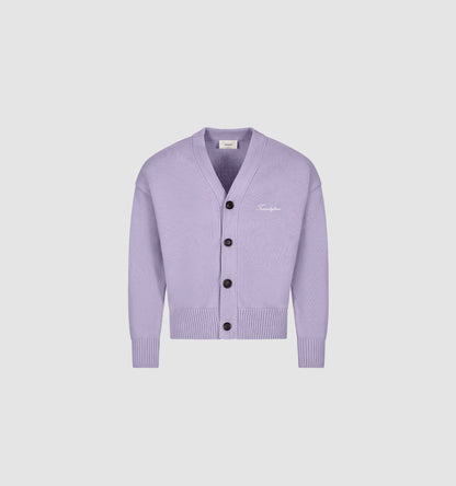 Lilac Signature Cardigan