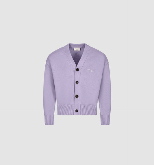 Lilac Signature Cardigan