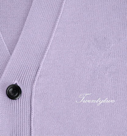 Lilac Signature Cardigan