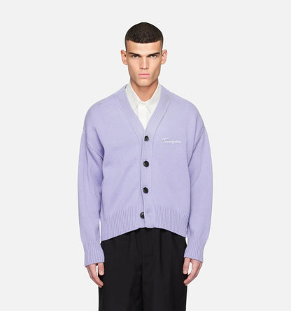 Lilac Signature Cardigan